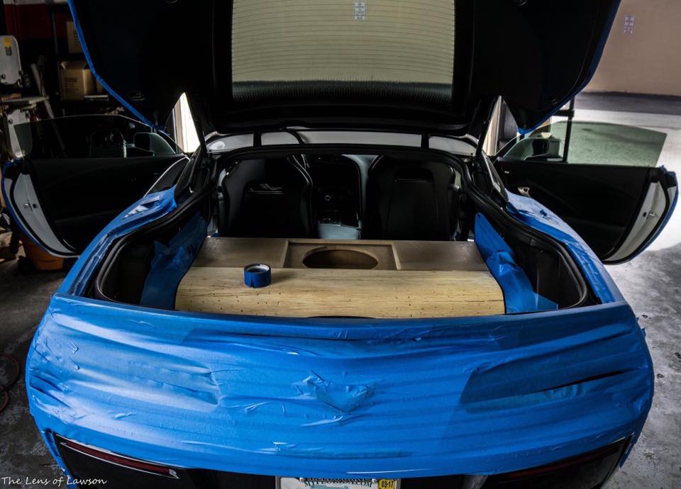 C7 Corvette Subwoofer Installation in Melbourne | JL Audio Subs