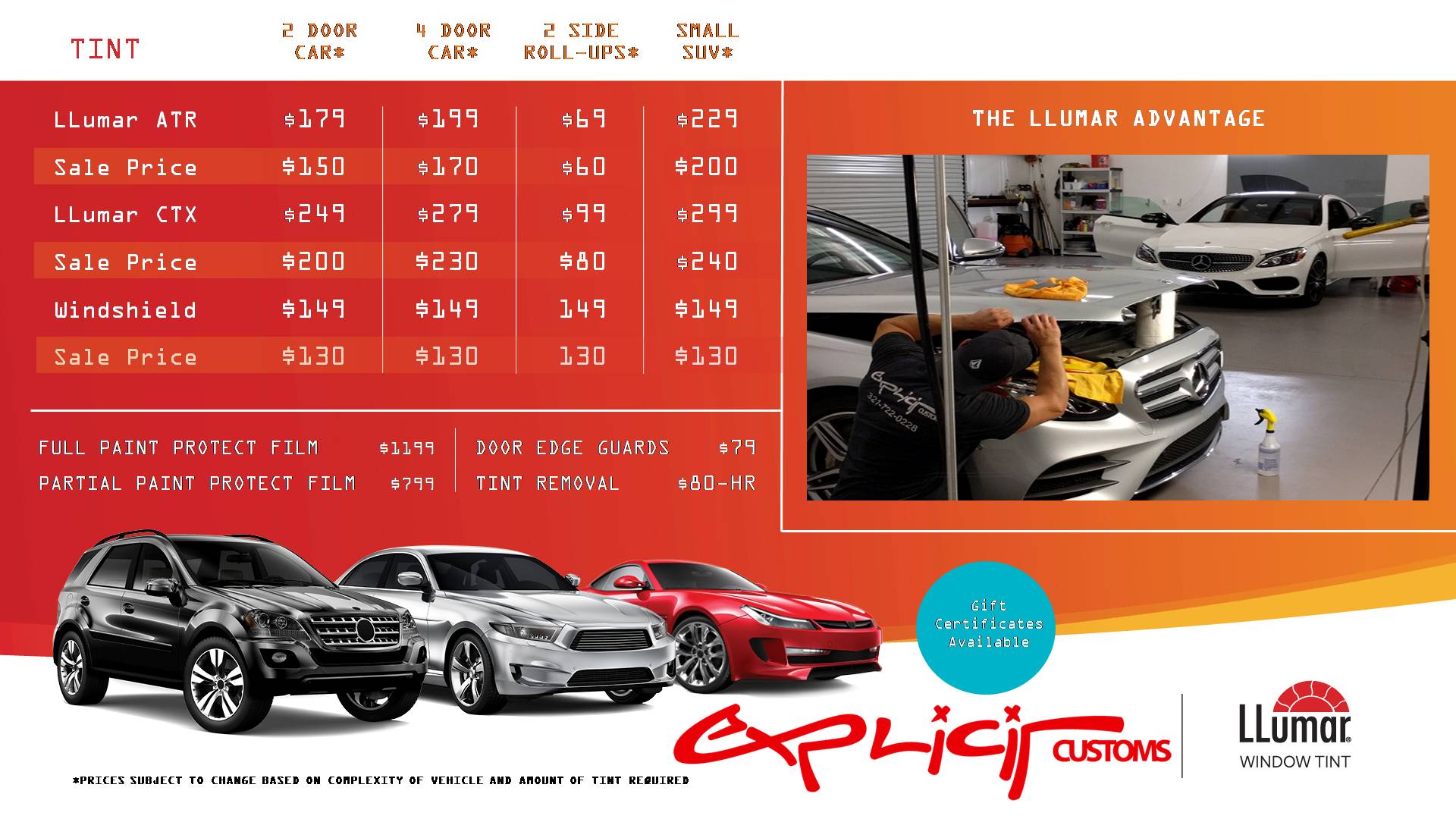 Best Window Tinting Shop in Melbourne Auto Home Marine CommercialExplicit Customs