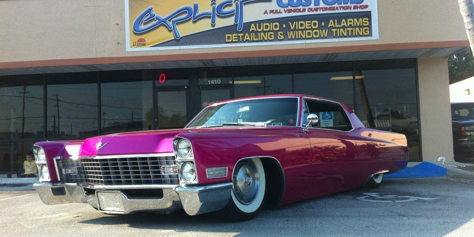 Cadillac Car Audio and Air Ride Melbroune Florida Explicit Customs