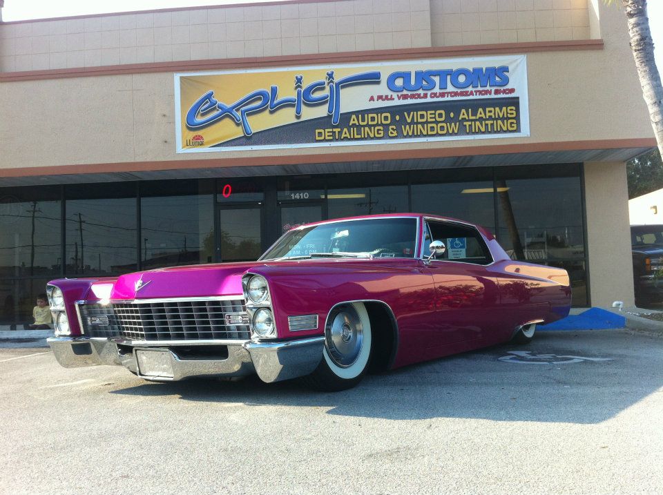 Cadillac Car Audio and Air Ride Melbroune Florida Explicit Customs