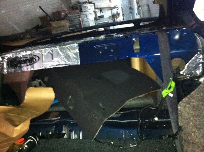 Ford Mustang car stereo with JL Audio speakers and amplifiers. Explicit Customs Melbourne Suntree Viera Florida