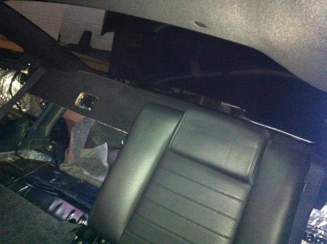 Ford Mustang car stereo with JL Audio speakers and amplifiers. Explicit Customs Melbourne Suntree Viera Florida