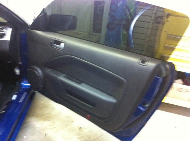 Ford Mustang car stereo with JL Audio speakers and amplifiers. Explicit Customs Melbourne Suntree Viera Florida