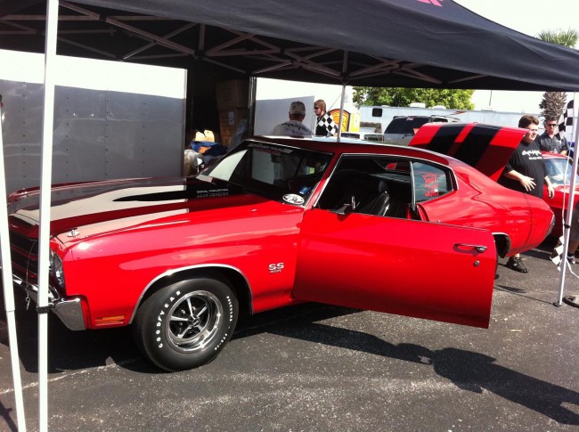 Chevy Chevelle SS custom car stereo with Pioneer speakers and headunit. Explicit Customs Melbourne Suntree Viera Florida