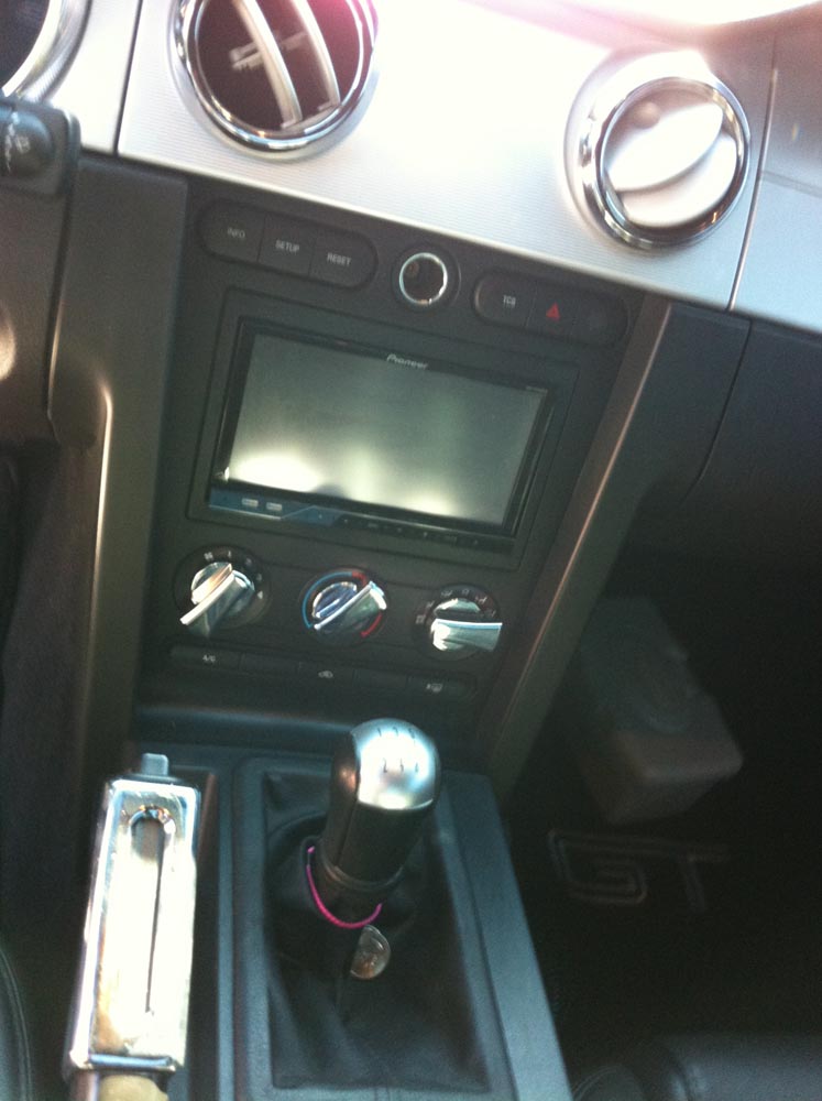 Ford Mustang car stereo with JL Audio speakers and amplifiers. Explicit Customs Melbourne Suntree Viera Florida
