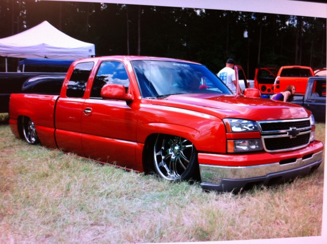 2000 Chevy Silverado Truck custom car stereo, air ride suspension, paint, fabrication, brakes. Explicit Customs Melbourne Suntree Viera Florida