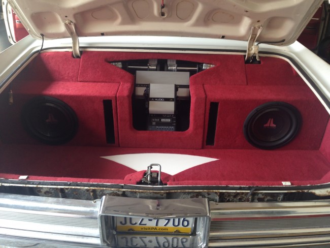 1964 Cadillac custom stereo JL Audio Explicit Customs Melbourne Suntree Viera Florida