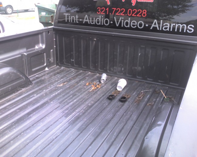 2000 Chevy Silverado Truck custom car stereo, air ride suspension, paint, fabrication, brakes. Explicit Customs Melbourne Suntree Viera Florida