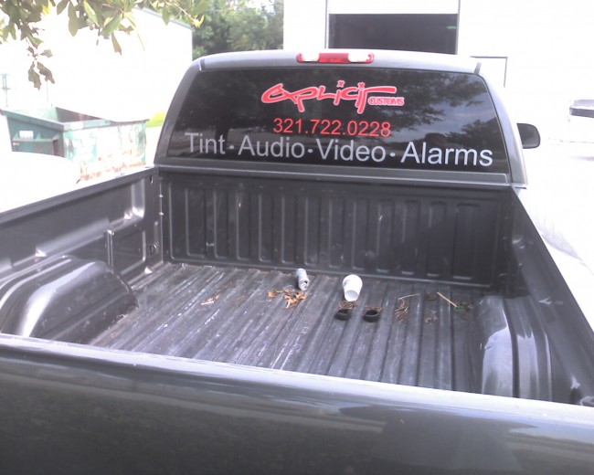 2000 Chevy Silverado Truck custom car stereo, air ride suspension, paint, fabrication, brakes. Explicit Customs Melbourne Suntree Viera Florida