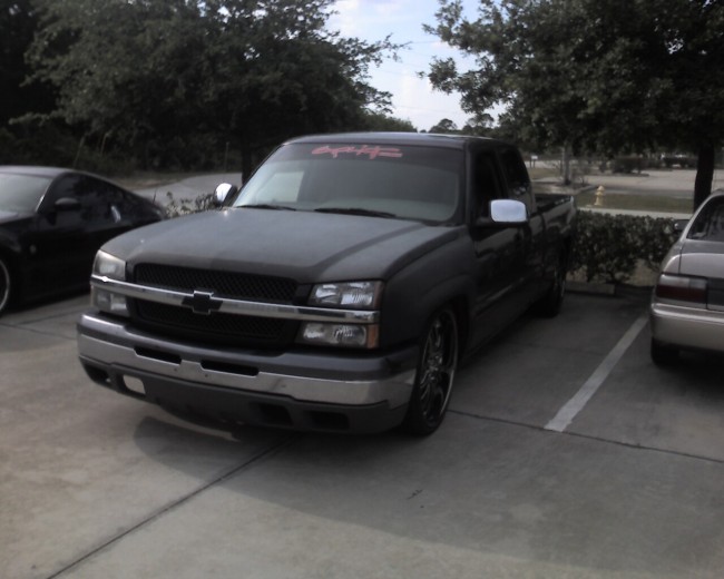 2000 Chevy Silverado Truck custom car stereo, air ride suspension, paint, fabrication, brakes. Explicit Customs Melbourne Suntree Viera Florida