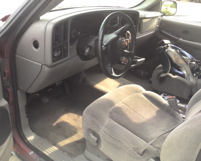 2000 Chevy Silverado Truck custom car stereo, air ride suspension, paint, fabrication, brakes. Explicit Customs Melbourne Suntree Viera Florida