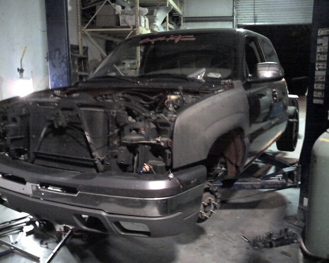 2000 Chevy Silverado Truck custom car stereo, air ride suspension, paint, fabrication, brakes. Explicit Customs Melbourne Suntree Viera Florida