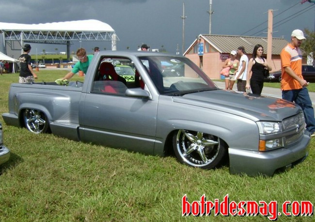 1991 Chevy Silverado Truck Custom Fabrication paint stereo air bags susbspension Explicit Customs Melbourne Suntree Viera Florida