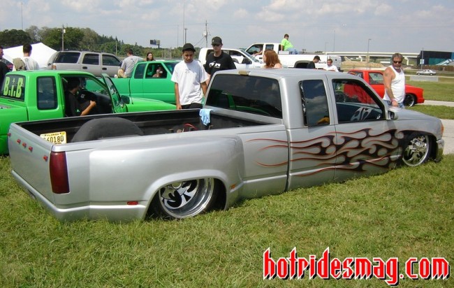 1991 Chevy Silverado Truck Custom Fabrication paint stereo air bags susbspension Explicit Customs Melbourne Suntree Viera Florida