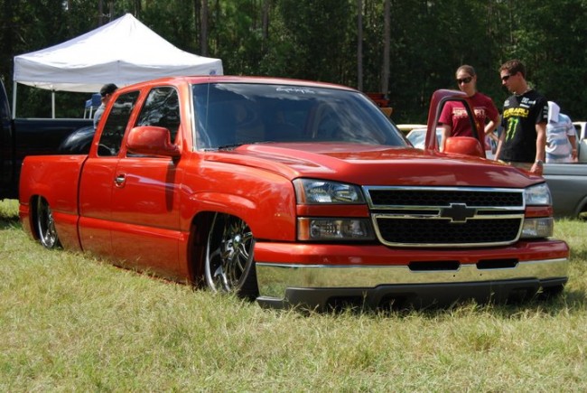 2000 Chevy Silverado Truck custom car stereo, air ride suspension, paint, fabrication, brakes. Explicit Customs Melbourne Suntree Viera Florida
