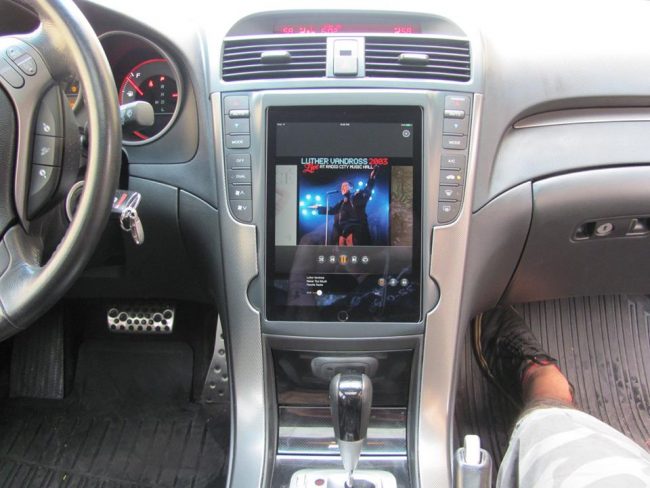 2007 Acura TL custom car audio stereo upgrade iPad dash Explicit Customs Melbourne Suntree Viera Florida