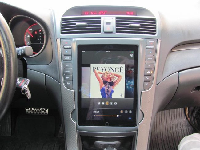 2007 Acura TL custom car audio stereo upgrade iPad dash Explicit Customs Melbourne Suntree Viera Florida