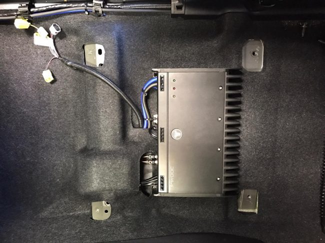 Explicit Customs Melbourne Car stereo upgrade using JL Audio amps, Focal speaker, JL Audio processor.