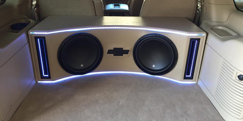 chevy tahoe JL Audio subwoofer box explicit customs melbourne fl