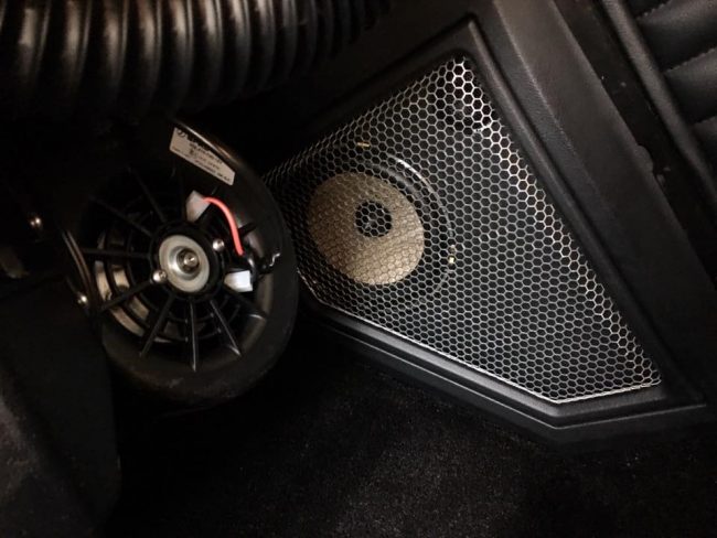 1958 Chevy Bel Air car stereo installation in Melbourne by Explicit Customs using Focal and JL Audio