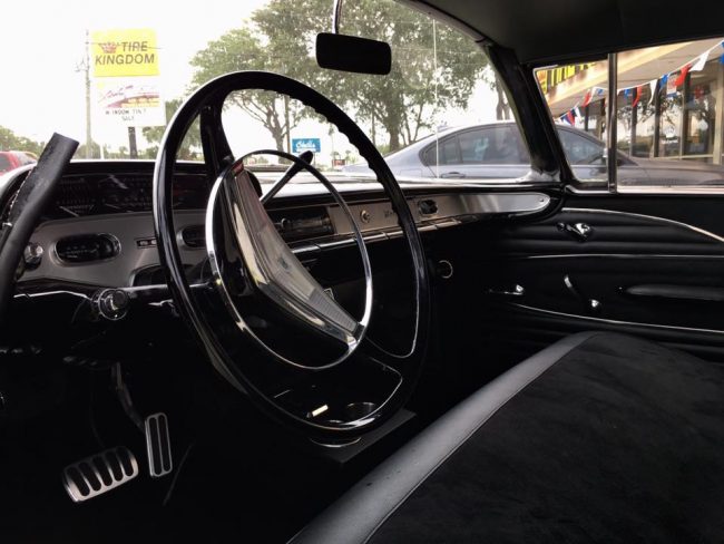 1958 Chevy Bel Air car stereo installation in Melbourne by Explicit Customs using Focal and JL Audio