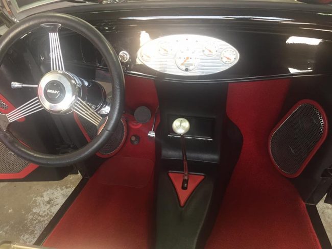 1932 Ford Roadster car stereo installation in Melbourne by Explicit Customs