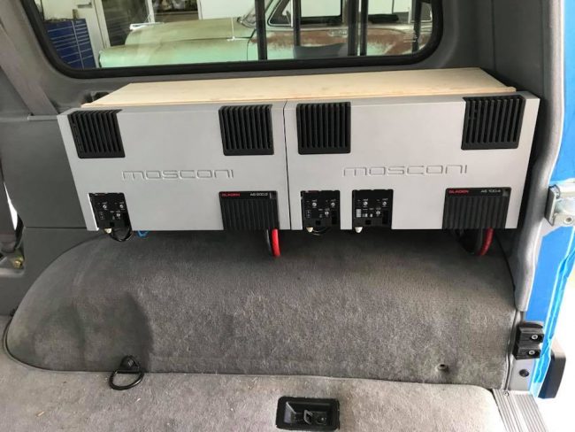 car stereo installation in Melbourne Mercedes G wagon Focal JL Audio Mosconi by Explicit Customs
