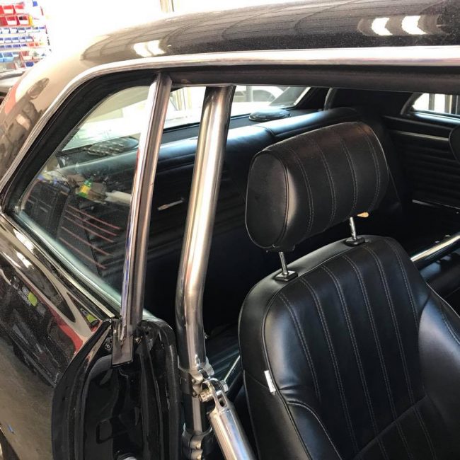 chevy chevelle car stereo installation in Melbourne with JL Audio subwoofer and amps full trunk restoration by Explicit Customs