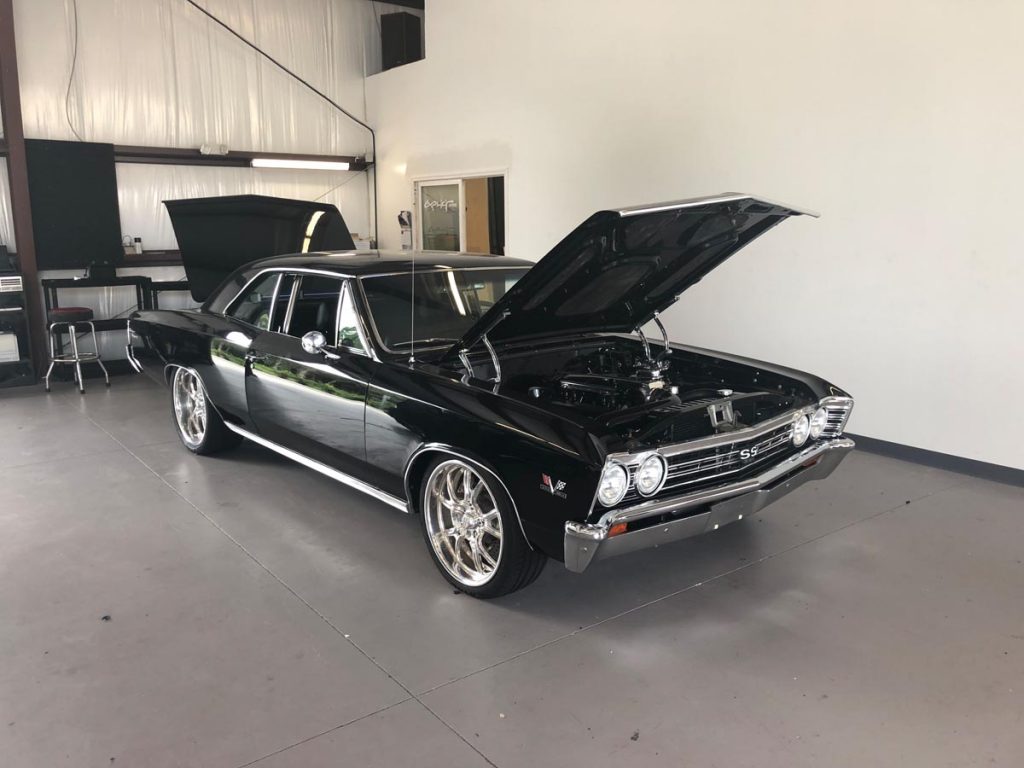 chevy chevelle classic hotrod custom car stereo in Melbourne jl audio by Explicit Customs