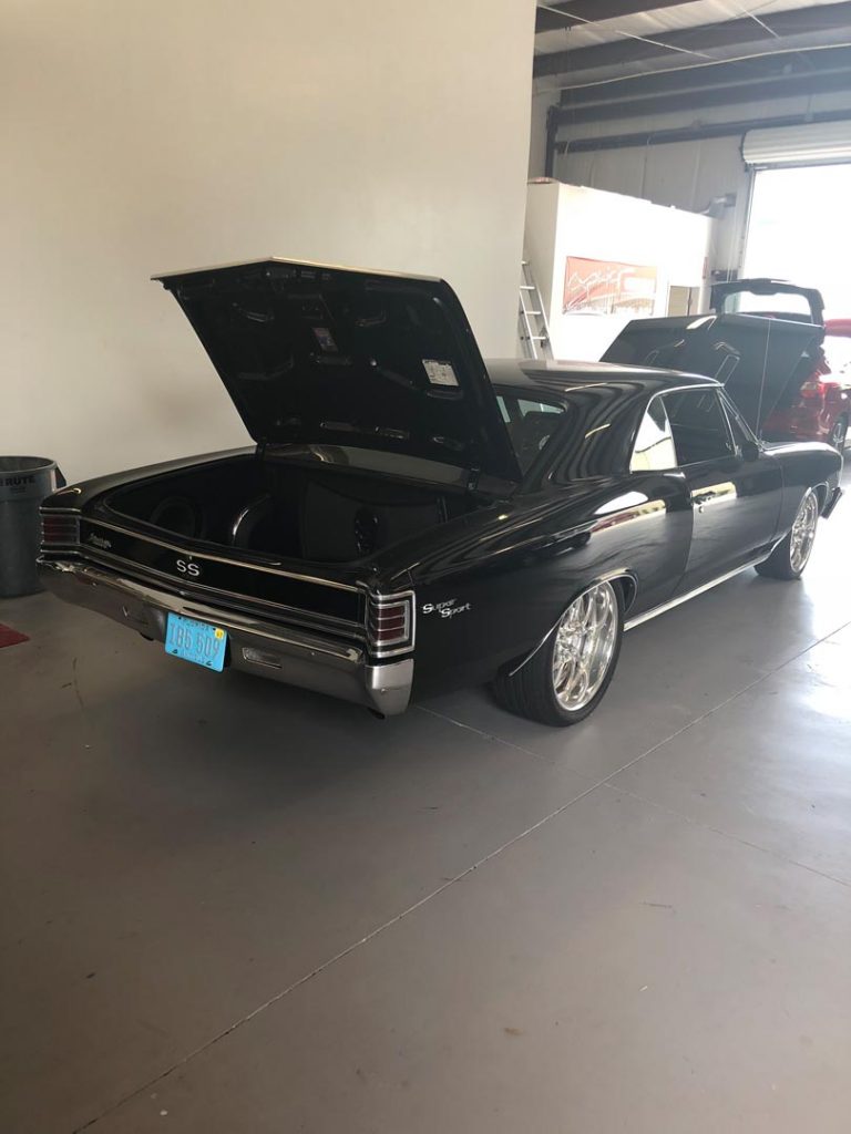 chevy chevelle classic hotrod custom car stereo in Melbourne jl audio by Explicit Customs
