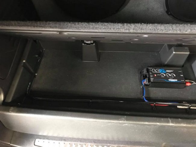 chevy tahoe subwoofer installation with JL Audio amps and subs by Explicit Customs in Melbourne