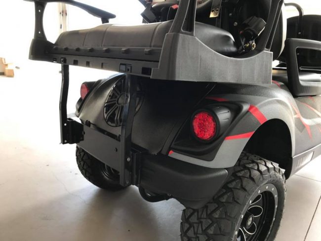 golf cart sound system installation in Melbourne and Viera by Explicit Customs