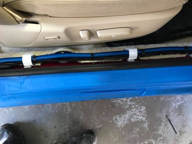 lexus subwoofer and speaker installation with hertz mille speakers by Explicit Customs Melbourne