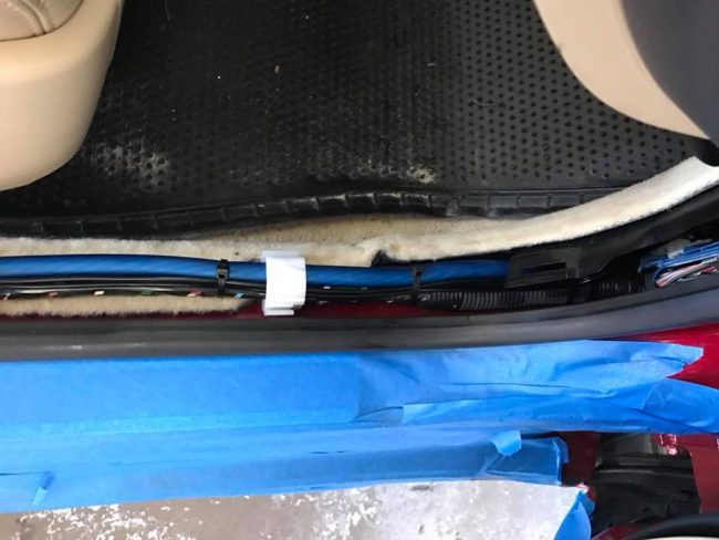 lexus subwoofer and speaker installation with hertz mille speakers by Explicit Customs Melbourne