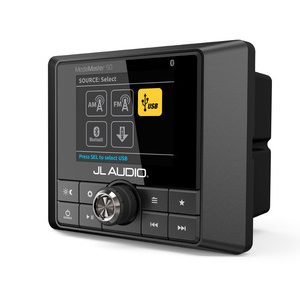 JL Audio MM50 weatherproof marine source unit installed in Melbourne by Explicit Customs