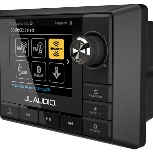 JL Audio M600/1 Monoblock Class D Marine Subwoofer Amplifier 600 W