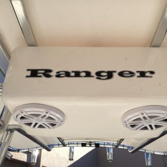 Ranger Bahai boat marine stereo install in Melbourne by Explicit Customs