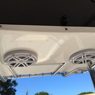 Ranger Bahai boat marine stereo install in Melbourne by Explicit Customs