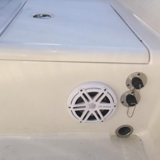 Ranger Bahai boat marine stereo install in Melbourne by Explicit Customs