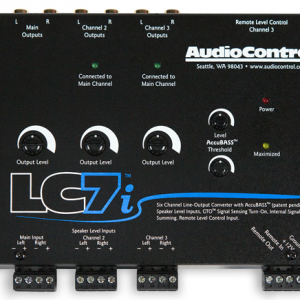 Audiocontrol LC7i factor car stereo integration installation in Melbourne by Explicit Customs