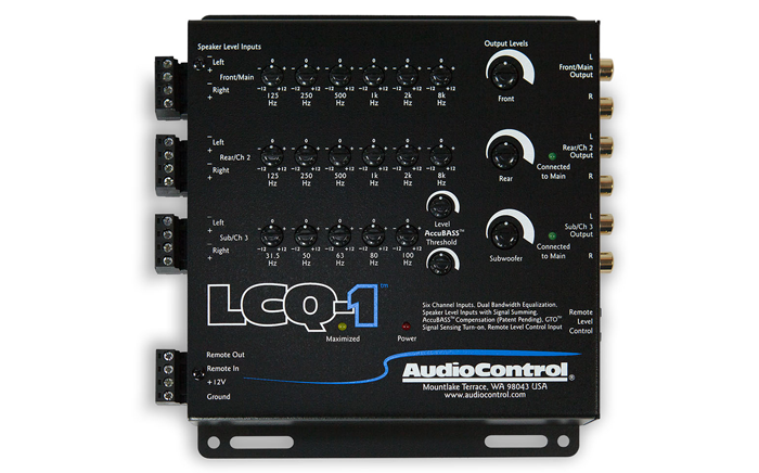 Audiocontrol LCQ1 factor car stereo integration installation in Melbourne by Explicit Customs