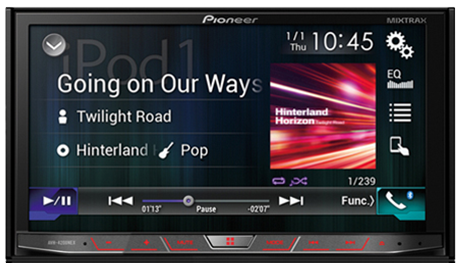 Pioneer car stereo headunits available in Melbourne Explicit Customs sales and installation