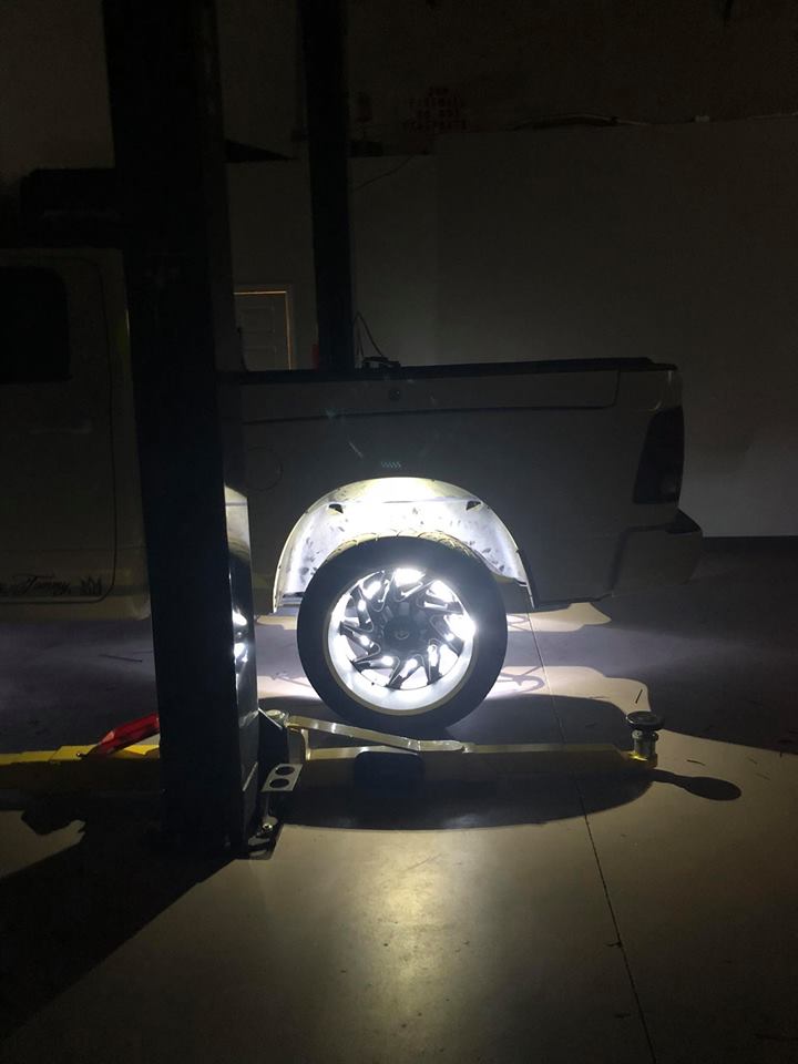 ram dodge 1500 led lights wheel well grill ring oracle lighting installation truck customs explicit melbourne