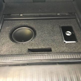 toyota rav4 JL Audio subwoofer and amp installation in Melbourne Brevard by Explicit Customs