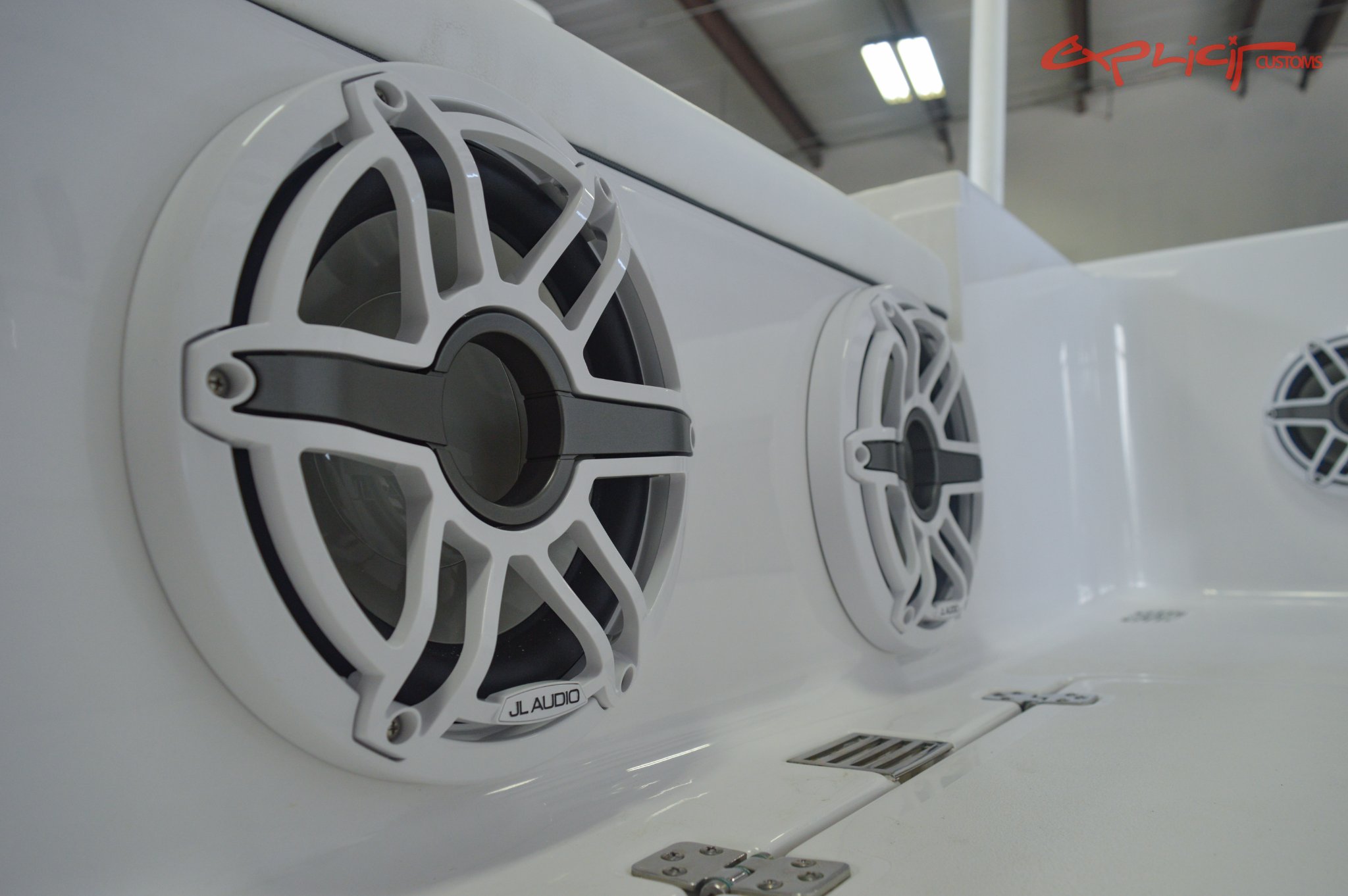 JL Audio Boat and Marine Speakers Sound System Installation by Explicit Customs Melbourne FL