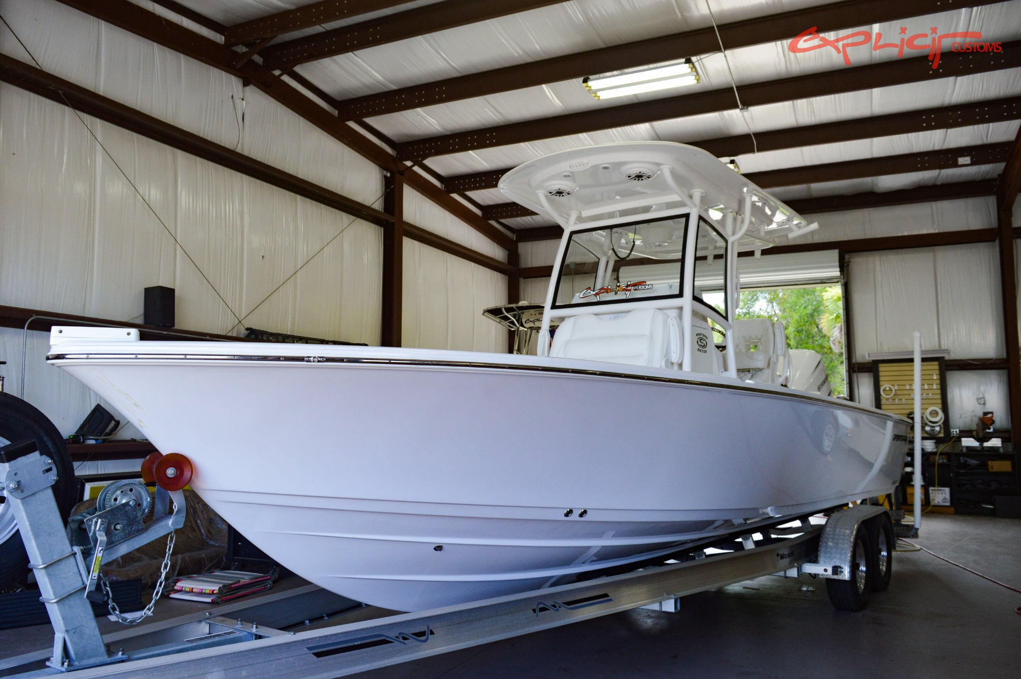 JL Audio Boat and Marine Speakers Sound System Installation by Explicit Customs Melbourne FL