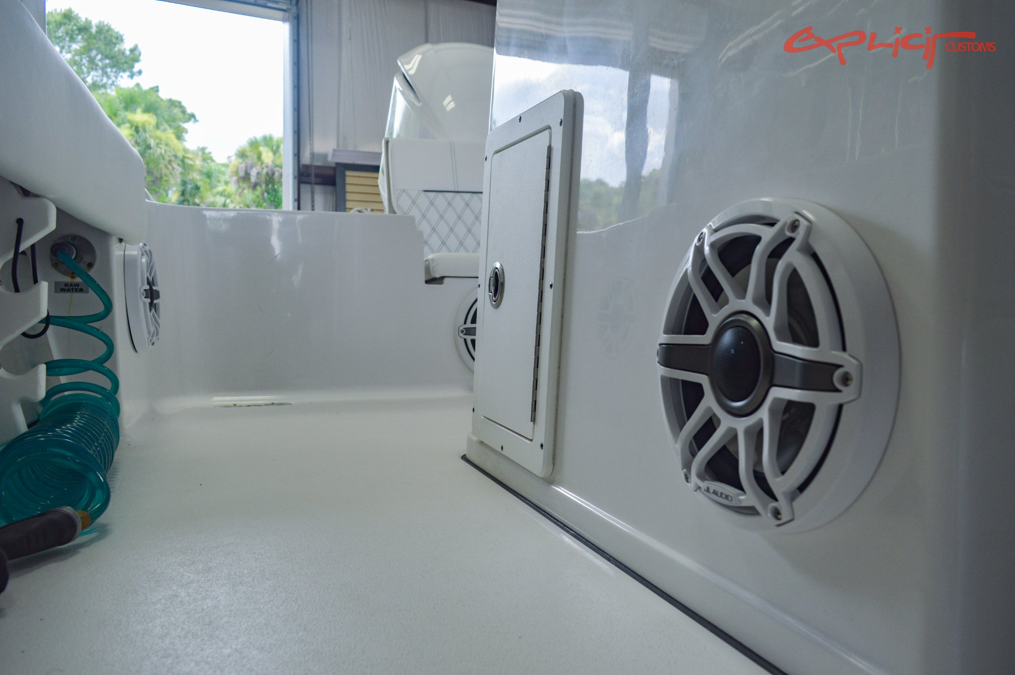 JL Audio Boat and Marine Speakers Sound System Installation by Explicit Customs Melbourne FL