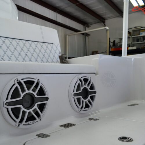 JL Audio Marine Stereo System and Custom Fabrication Center Console